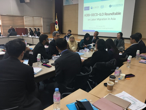 8th ADBI-OECD-ILO Roundtable on Labor Migration in Asia (30–31 January 2019, Incheon, Republic of Korea)