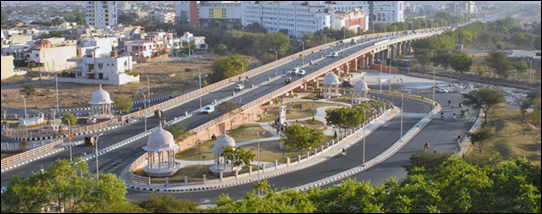 Booming infrastructure in the fast-growing Jaipur City