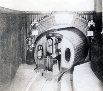 Precursor of the hyperloop principle